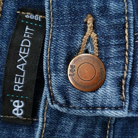 Lee Relaxed Fit Jeans 6M Blue - Picture 6 of 15